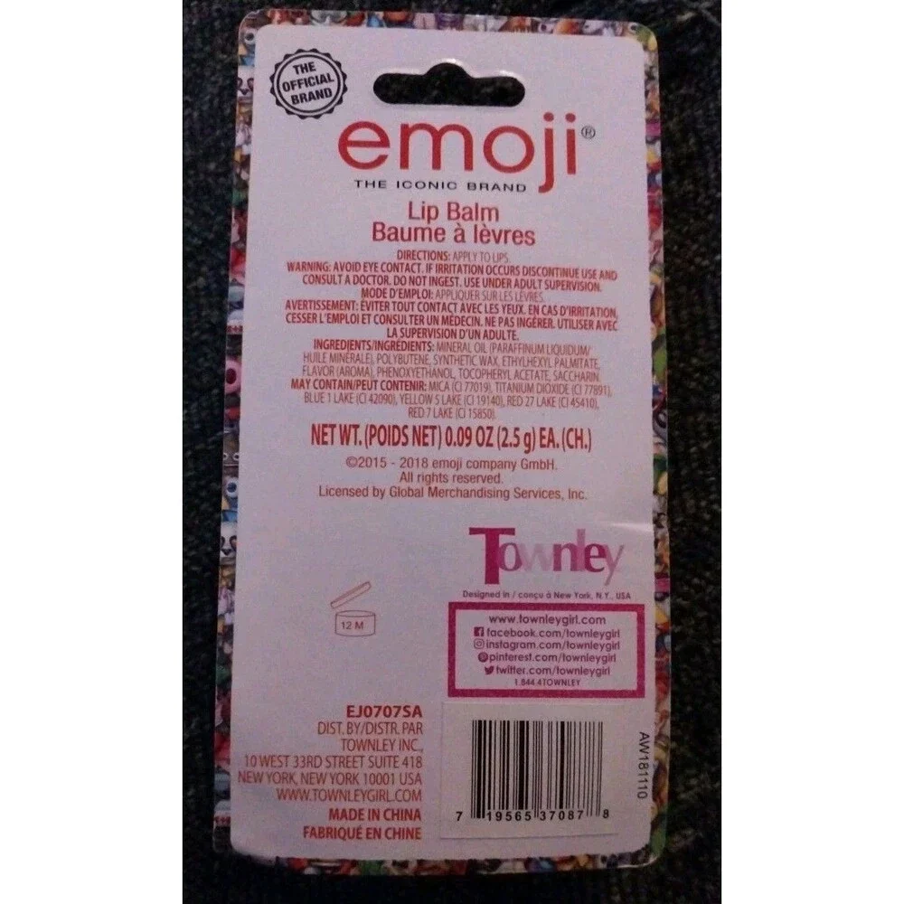 Lip Balm & Treatments 6 piece Set - Trolls, Peeps, L.O.L. Surprise, Emoji-New